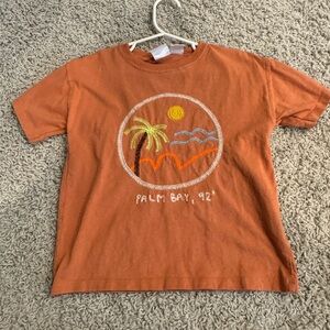 ZARA Boys Summer Palm Tree T-Shirt